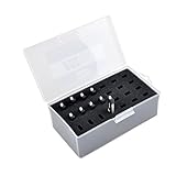 Crazepony Battery Box Plastic Storage Case with Foam Liner for 1S Lipo Battery