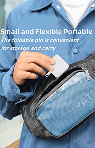 USB C Charger, 65W GaN Ⅲ Fast Charger 3 Ports PD3.0 PPS Foldable Wall Charger for Phone/Laptop,Compatible w/MacBook Pro/Air, iPad, iPhone,Pixelbook,ThinkPad,Dell XPS,Galaxy S23/S22, Balxo