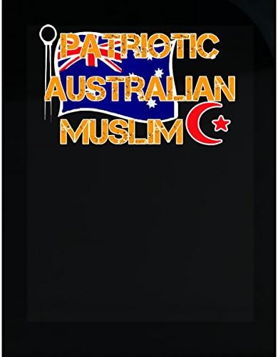 Patriotic Australian Muslim - Sticker