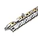 Rainso Elegant Titanium Magnetic Health Bracelet Pain Relief for Arthritis Balance Wristband with 3 Smart Buckle