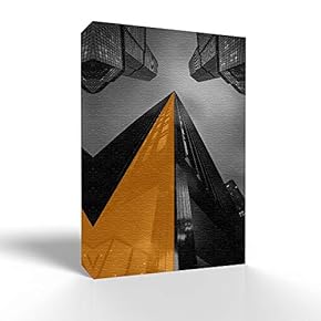 Wall26-Canvas Wall Art-Modern City-Giclee Painting Artwork for Bedroom Living Room Home Decoration - 12x18 inches