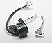 HIFROM Left Right Side Brake Throttle Housing Lever Assembly Replacement for Yamaha PW50 PW 50 Y-Zinger, Throttle Housing Case Kill Switch Brake Lever