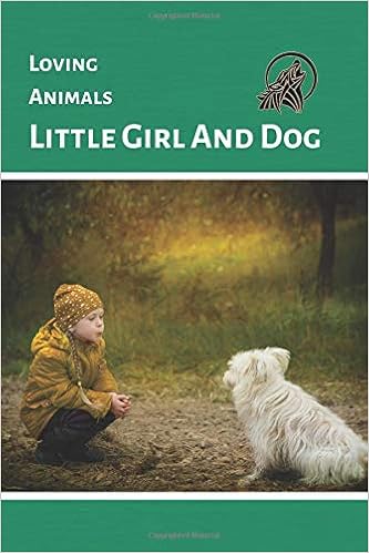 little girl and dog