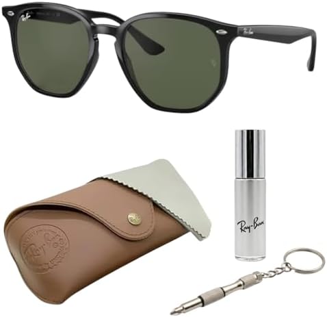 Amazon.com: Ray-Ban RB4330CH Square Shape Polarized Sunglasses for