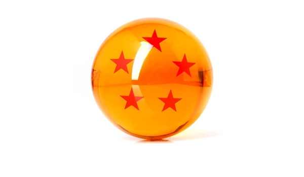 Qiyun Acrylic Dragonball Replica Ball Large 5 Stars Amazon Es Juguetes Y Juegos