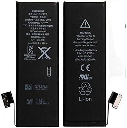 Angels331 ® Battery for Apple iPhone 5S Production from 2017 | Quality Replacement Battery No Cycles | II Works with All Original APNs