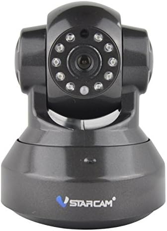 Wireless Home Security Camera for Indoor Surveillance - Pets Baby Monitor with 2 Way Audio Night Vision Motion Alarm (Black)