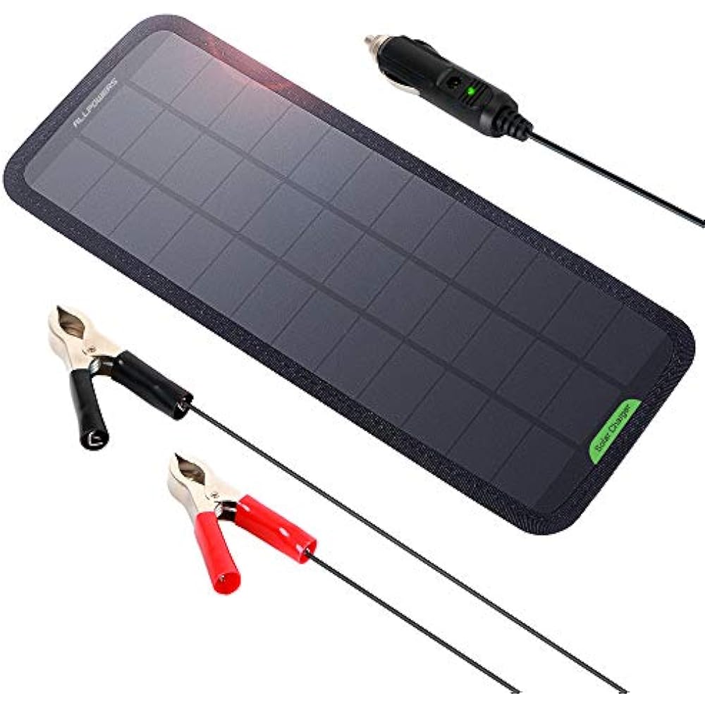 Solar Battery Power 12 V 7.5 W Maintainer Chargers Car Boat Marine