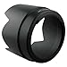 JJC Professional LH74T Black Tulip Flower Lens Hood Compatible with Canon 70-200mm F 4 Lens Replaces Canon ET-74 ET74