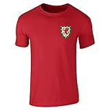 Pop Threads Wales Soccer Retro National Team Short Sleeve T-Shirt