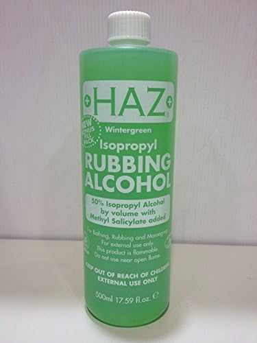 Haz Winter Green Isopropyl Rubbing Alcohol 500ml by HAZ