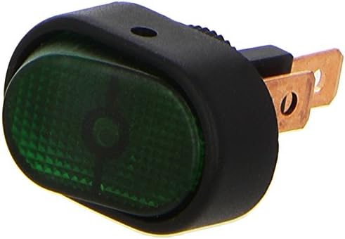 HELLA 6EH 004 406-001 Interruttore A Bilanciere On/Off 12V 10A - 2 Terminali Piatti 6.3 Mm