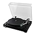 Fluance Elite High Fidelity Vinyl Turntable – Diamond Stylus, Belt Drive, Built-in Preamp with Ai40 5″ Powered Bookshelf Speakers – 70W Class D Amplifier & aptX Bluetooth – Piano Black (RT81TAI40)thumb 1
