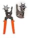 eZthings® Professional Leather-Craft Punching Tool Revolving Punch Pliers Belt Leather Hole Puncher