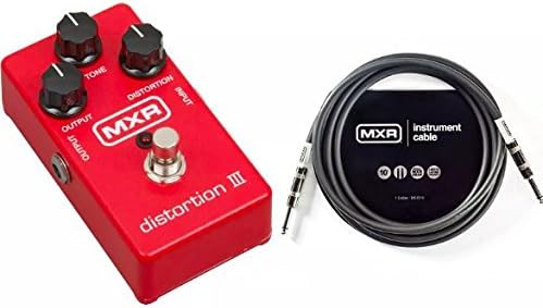 MXR M-115 Distortion III W/FREE MXR 10ft Instrument Cable