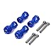 4Pcs 12mm Turn 17mm Wheel Hex Hub Adapter Extension Conversion for 1/10 RC Car and Upgrade 1/8 Tires