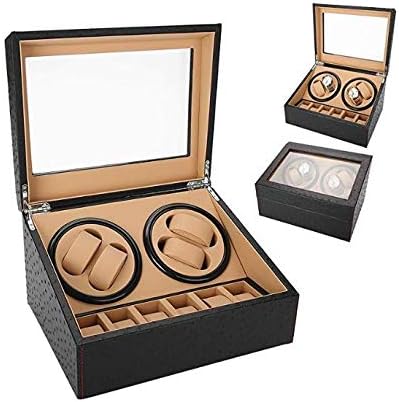 Watch Winder 4+6 Camel. Caja Movimiento Relojes: Amazon.es: Hogar