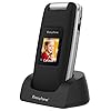 Easyfone-Prime-A1-GSM-SIM-Free-Flip-Big-Button-Mobile-Phone-Hearing-Aids-Compatible-Easy-to-Use-Mobile-Phone-for-Elderly-with-Charging-Dock-Black Easyfone Prime-A1 GSM SIM-Free Flip Mobile Phone for Elderly, Big Button Hearing Aids Compatible Senior Mobile Phone…