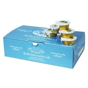DARBO KALBSLEBER AUFSTRICH 60 x 24 Gramm, Carnella