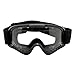 TMS® Youth Motocross Motorcycle Dirt Bike ATV MX Off-Road Goggles~Black