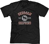 Blittzen Mens T-shirt German Shepherd Est. 1899