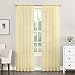 No. 918 Emily Sheer Voile Rod Pocket Curtain Panel, 59