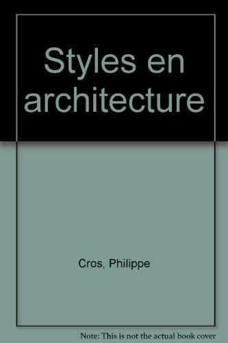 Les  styles en architecture