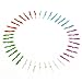 Dreams-Mall 40PCS Cheerson Mini CX-10 CX-10A CX-10C CX-10D CX-10W CX-10WD-TX RC Quadcopter Propellers Blade Rotor Spare Parts Blue Pink Red Green White