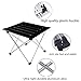 SYOURSELF Portable Camping Table Aluminum Folding Desk with Carrying Bag, Lightweight and Durable, Compact Roll Up Tables for Indoor and Outdoor Camping Hiking Picnic BBQ Backpacking Fishing (Black)thumb 3