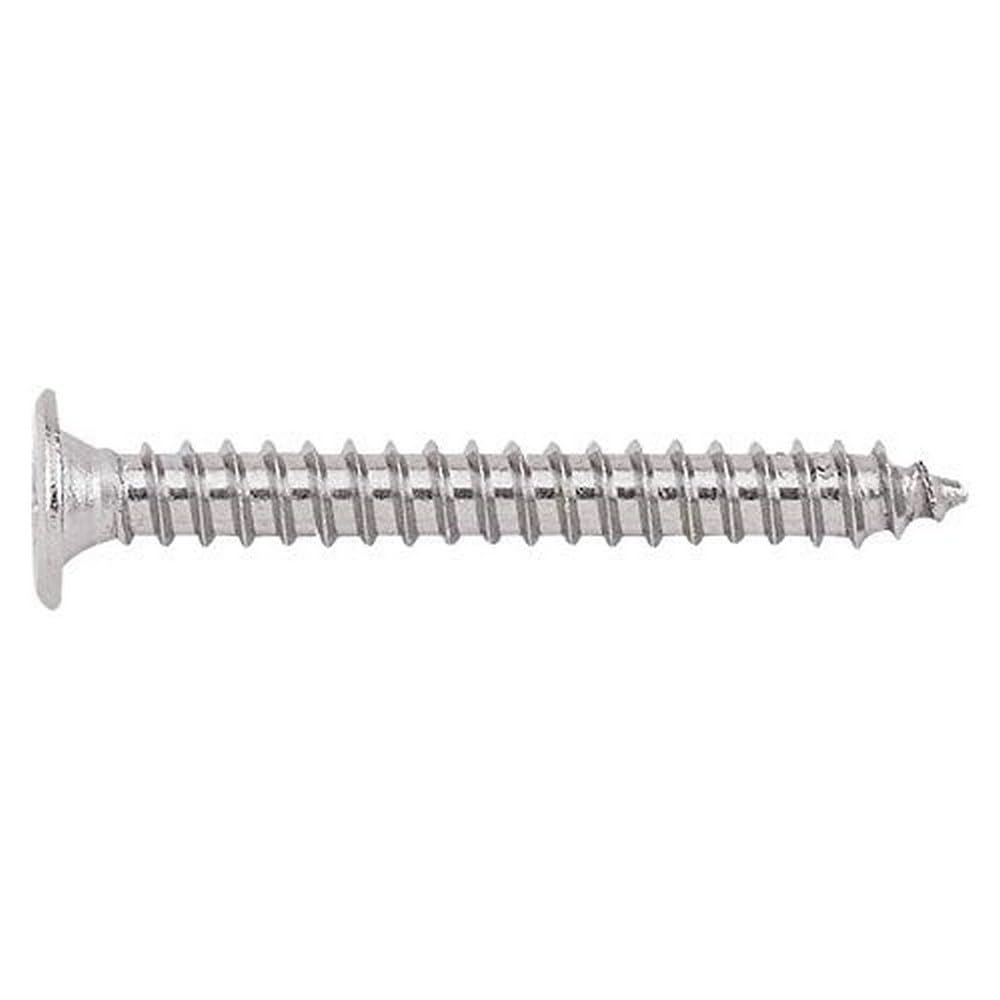 Index Fixing Systems CP 500 Wood Screws Threaded Sheet Metal with Pacific and Footprint Phillips (Stainless A2 A2 - Pack), TCPA24213