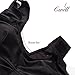 GWELL Women's 2PCS Plus Size High Waist Push Up Padded Strappy Swimsuits Bikini, US 8-10 (Tag XXL), Black