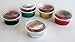 KitchenDance Disposable Aluminum Mini Baking Cups/Dessert Cups- 1-1/2 oz Capacity- Pack of 100 (With Lids, Silver)