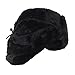 PETON Russian Winter HatShapka-UshankaBLACKSize L (Metric 60)