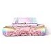 S-ANT Girls Unicorn Duvet Cover Set Pink Bedding Duvet Cover Set Full Girls Printed Modern Lightweight Kids Bedding Set for Teens (NO Comforter Included)