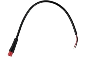 23456 Pin Waterproof Connector Cable for Ebike Display Signal Line Compatible with Electric Bike Systems Male and Female