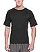 Baleaf Men's Short Sleeve Sun Protection Rashguard Swim Shirt Black Size XL
