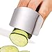 ReNext 2-PACK Stainless Steel Finger Guard for Slicing & Cutting Protector to Avoid Accidents when Chopping and Dicing Useful Kitchen Tool Gadget