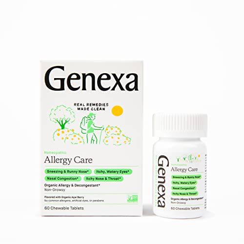 Genexa Allergy Care 60 Tablets MultiSymptom Allergy Remedy
