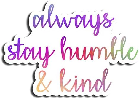 New colorful tumblr quotes Amazon Com Be Kind Sticker Quotes Stickers Waterbottle Tumblr Laptop Vinyl Computers Accessories