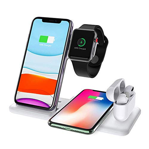 Wireless Charger Apple Watch Series With Iphone X In Wireless