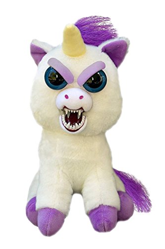 Feisty Pets: Glenda Glitterpoop the Unicorn - Goes from "Awww" to "Ahhh!" with a Squeeze