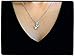 quan jewelry Twin Dolphin Necklace, Handmade with Rhinestone Crystals, Ocean Beach Theme Traveler Gift, Mother and Daughter Christmas or Birthday Gift