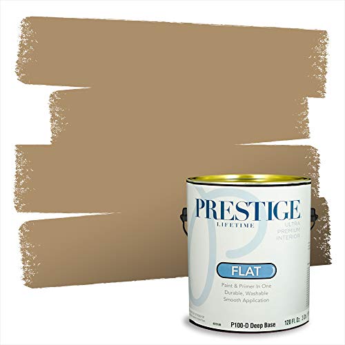 PRESTIGE Paints Interior Paint and Primer In One, 1-Gallon, Flat, Comparable Ma…