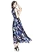Joy EnvyLand Women Floral Print Wedding Evening Gown Prom Party Beach Maxi Dress