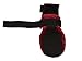 LONSUNEER Dog Boots Breathable and Protect Paws Soft Nonslip Soles Red Color Size Large - Inner Sole Width 2.83 Inch