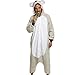Silver Lilly Unisex Adult Pajamas - Plush One Piece Cosplay Koala Animal Costume