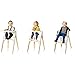 Stokke Steps Bundle, Baby Set, Seat, Tray - White, Legs - Natural, Cushion - Greige