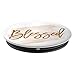 Blessed Inspirational Quote Pretty Script Gold Pop Socket - PopSockets Grip and Stand for Phones and Tablets