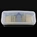 Eye Glasses Case,NNDA CO Durable Plastic Transparent Sunglasses Case Clip On Glasses Box Eyewear Protector