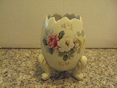 3 Beautiful+Vintage+Inarco+Footed+Enameled